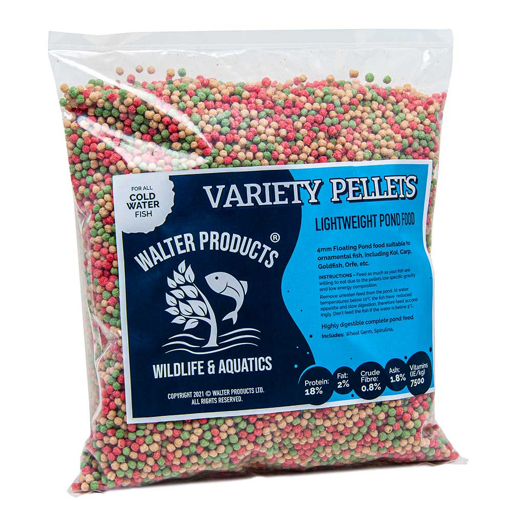 Walters Variety Pond Fish Food Pellets